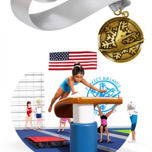Perfect Balance Gymnastics Book 8 - Skills Guide for Ages 8-14-0