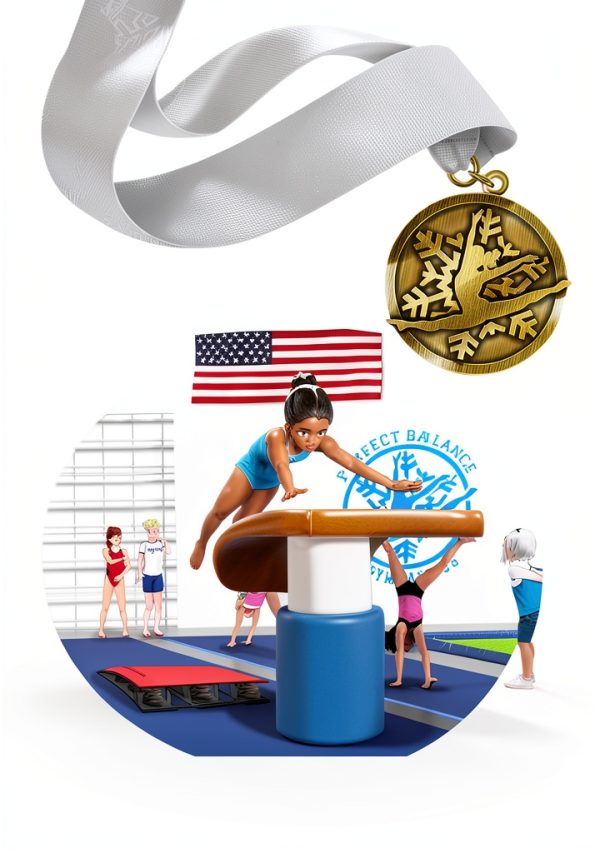 Perfect Balance Gymnastics Book 8 - Skills Guide for Ages 8-14-0