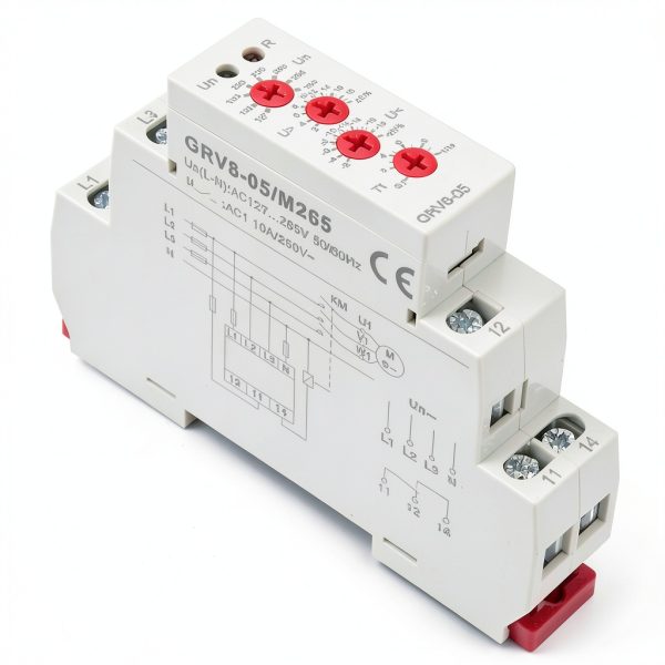 GRV8-05 Voltage Relay YWBLWH Monitoring with 8 Adjustable Voltages-8