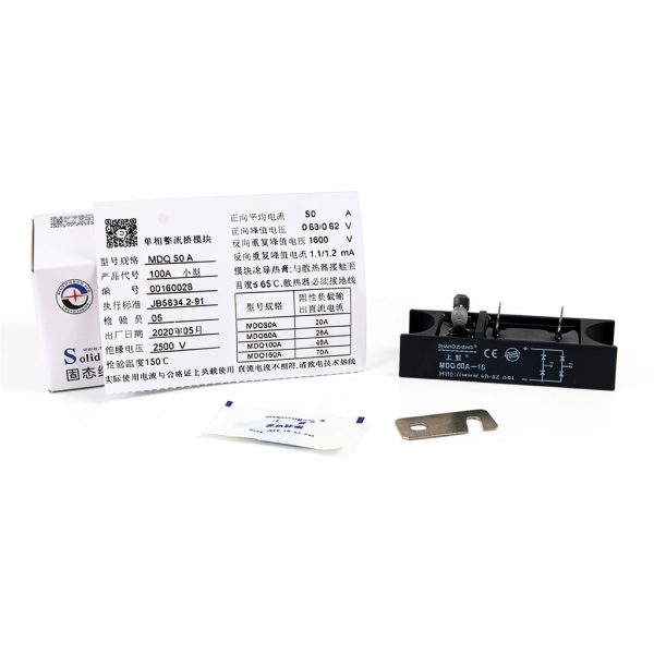 50A Single-Phase Rectifier Bridge MDQ50A 1600V VRTLYJU Phase Relay-4