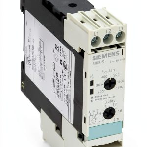 Monitoring Relay Siemens 3-Phase Voltage Insulation 2CO Contacts-0
