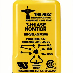 Time Mark A257BM 3-Phase Monitor Manual Reset Yellow 480VAC 60Hz-0