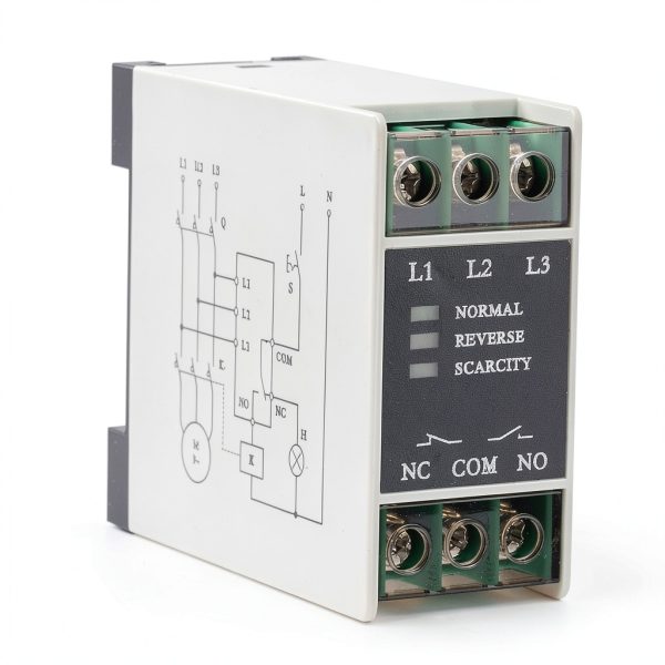 TG30 3-Phase Phase Sequence Relay Kadimendium Power Monitor for Motors-3