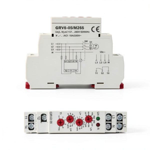 GRV8-05 Voltage Relay YWBLWH Monitoring with 8 Adjustable Voltages-4