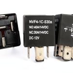 1 Pcs NVF4-1C-S30a 12V 5-pin waterproof automotive relay HFV4 HFV15-0