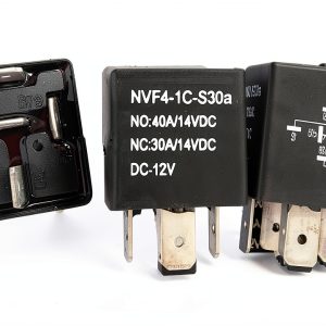1 Pcs NVF4-1C-S30a 12V 5-pin waterproof automotive relay HFV4 HFV15-0