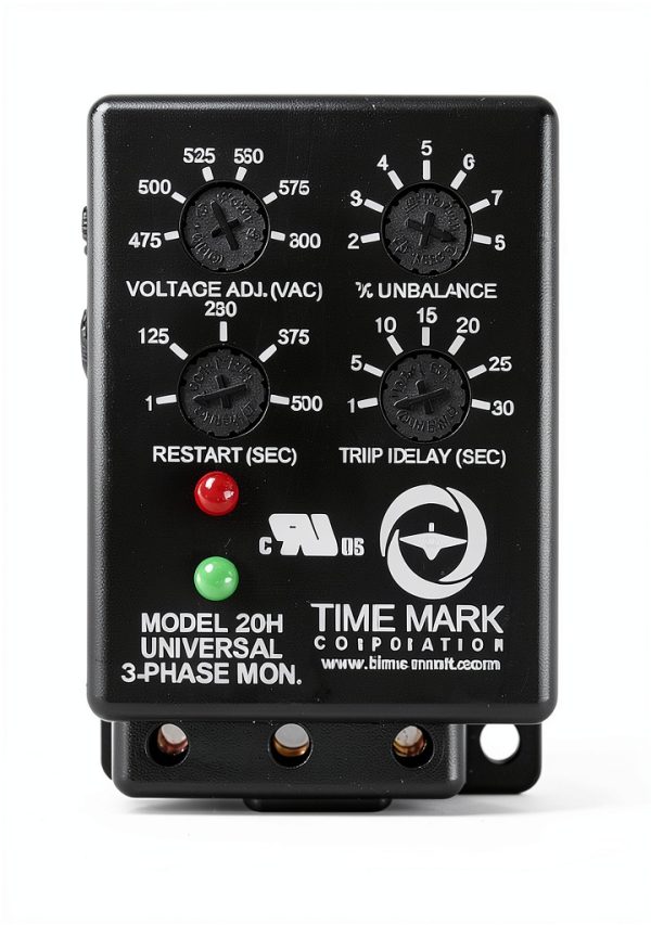 Time Mark 20 Series 3-Phase Monitor UL-Listed Relay with LED Status-1