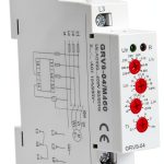 Voltage Relay YWBL WH GRV8-04 M460 3 Phase Monitoring LED-0