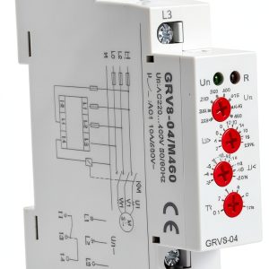 Voltage Relay YWBL WH GRV8-04 M460 3 Phase Monitoring LED-0