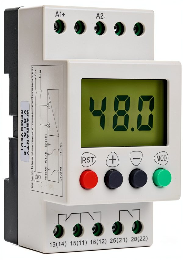 Walfront Overvoltage and Undervoltage Protector SVR1000 Relay 35mm-1