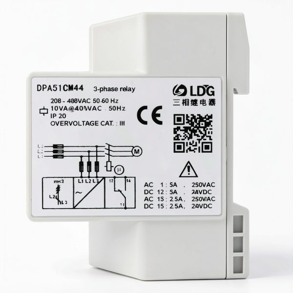 EVTSCAN DPA51CM44 3 Phase Relay Phase Protection-8