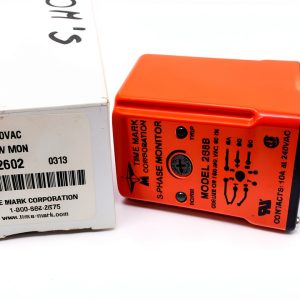 TIME Mark 258B 3 Phase Monitoring Relay 240VAC UL Certified Auto Reset-0