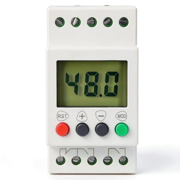 Single Phase Over/Under Voltage Relay SVR1000 35mm Rail Walfront-2