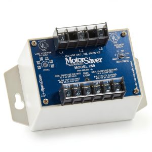 MotorSaver 3-Phase Voltage Monitor 250A 190-480V DPDT Relay by URI-0