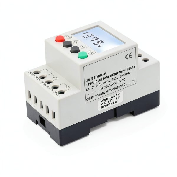 Voltage Phase Sequence Protector Walfront 3‑Phase Over/Under Voltage-1